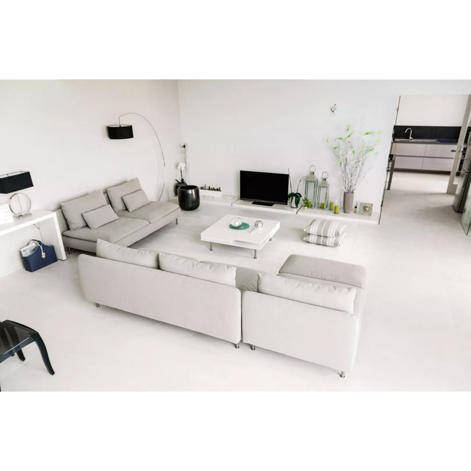 Carrelage grès cérame effet béton ciré CONCRETE