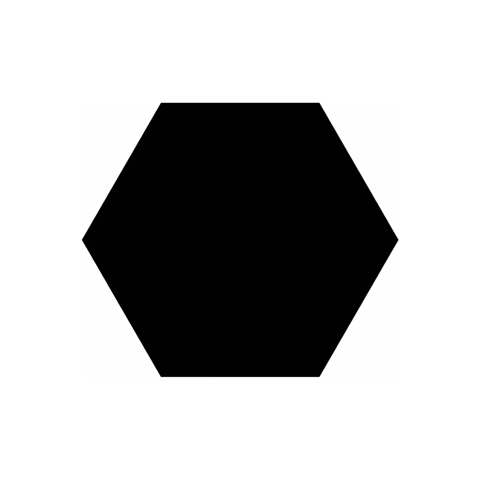 Carrelage grès cérame effet uni HEXAGONE HEX BASIC 25x22cm
