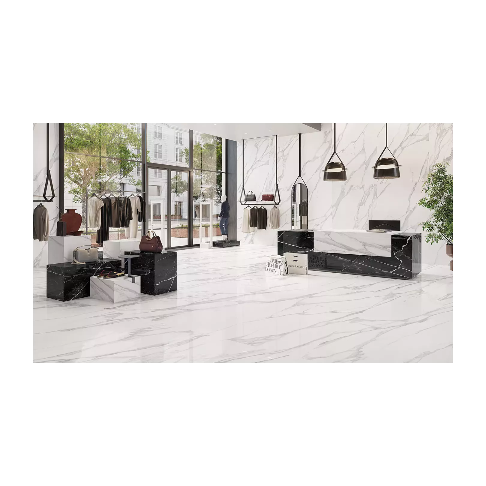 Carrelage grès cérame effet marbre MARMI CLASSIC