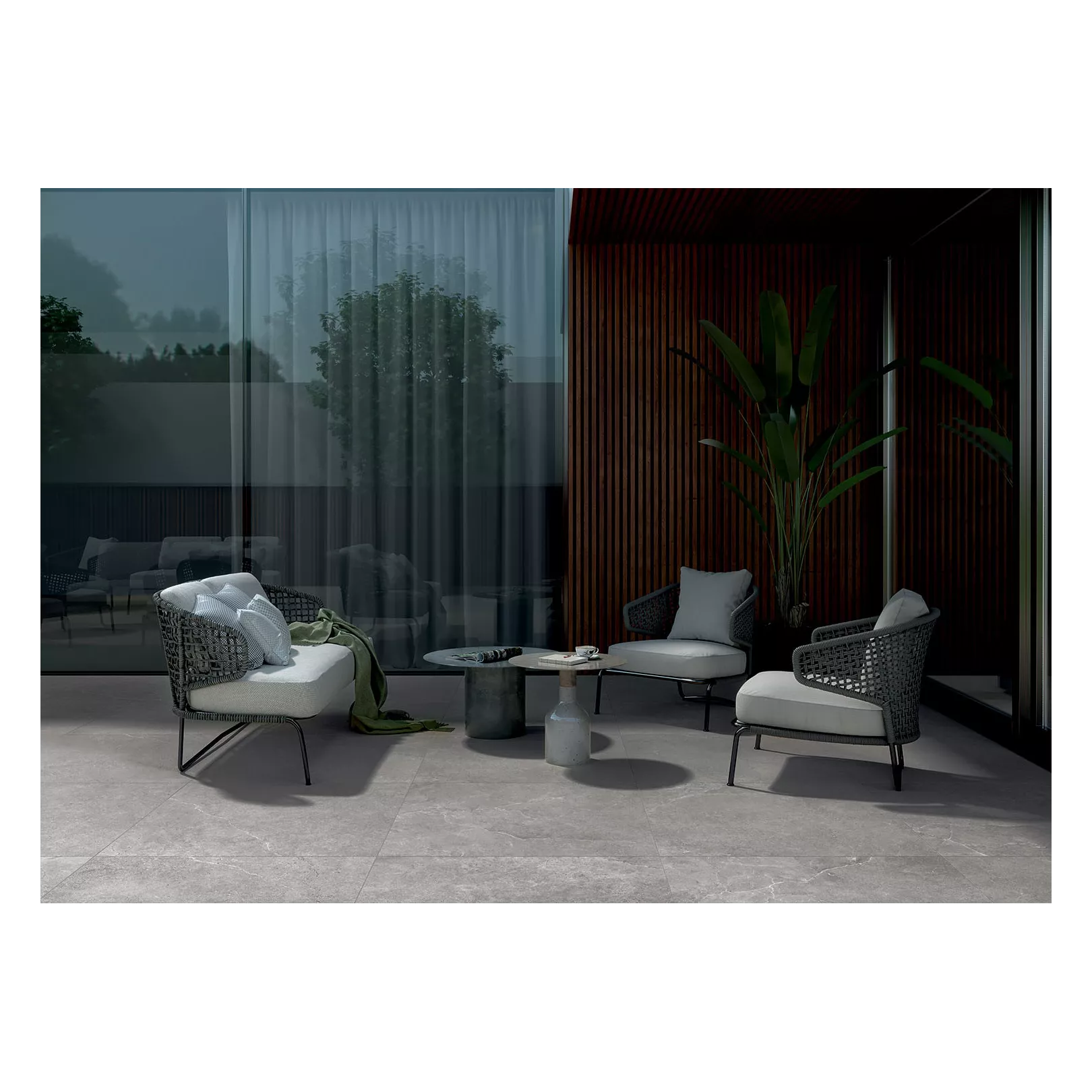 Carrelage grès cérame effet pierre brut Lithos (4 formats, 4 couleurs, 4 finitions)
