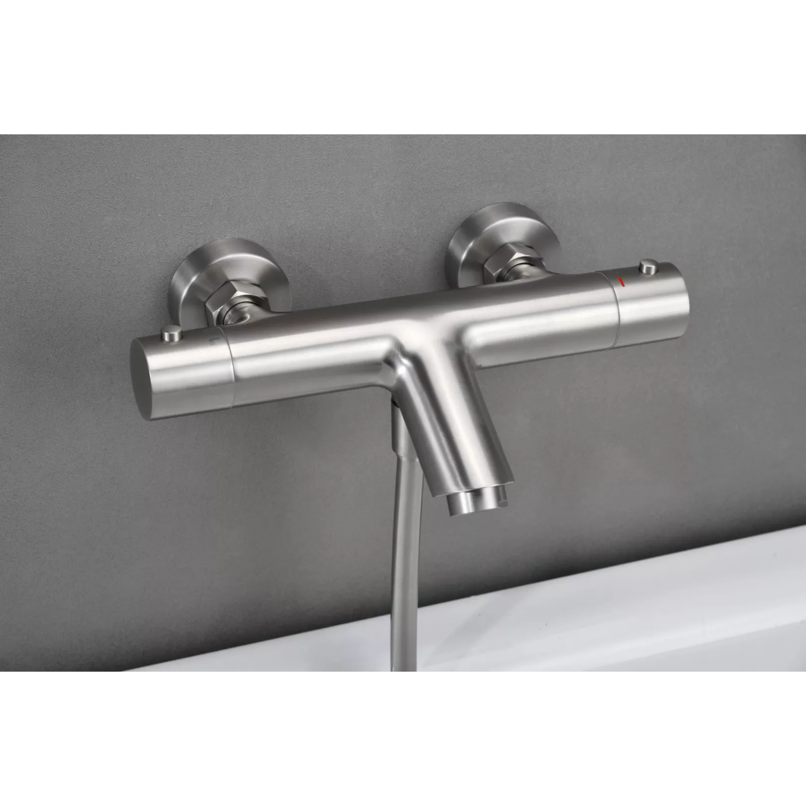 Robinetterie pour baignoire Thermostatique CURVED mural (externe)
