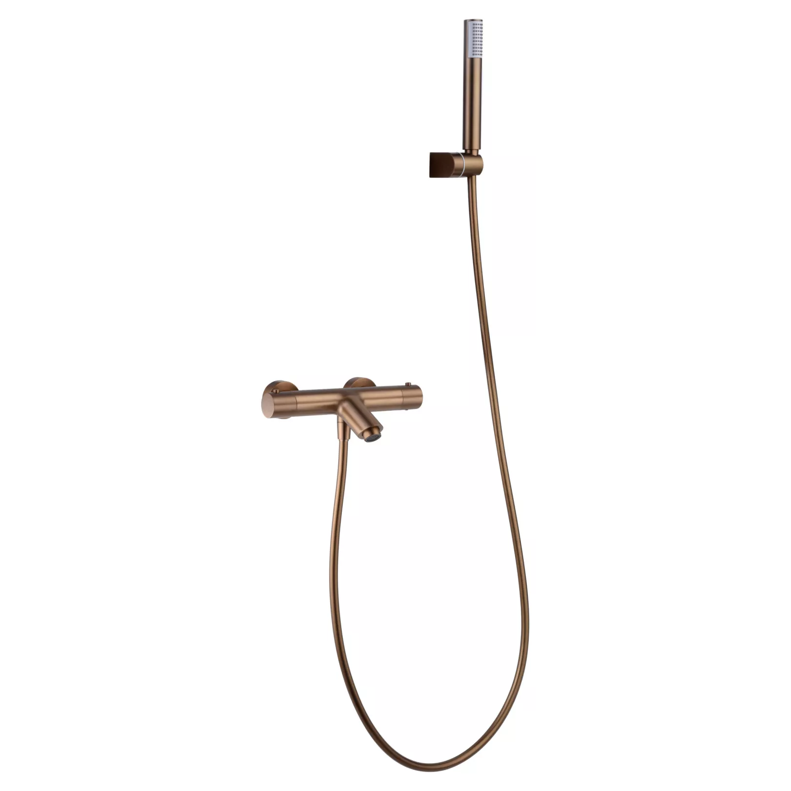 Robinetterie pour baignoire Thermostatique CURVED mural (externe)