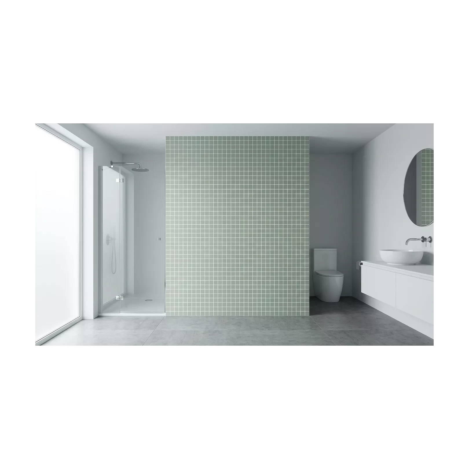 Mosaïque Unicolor carré 3.8x3.8cm