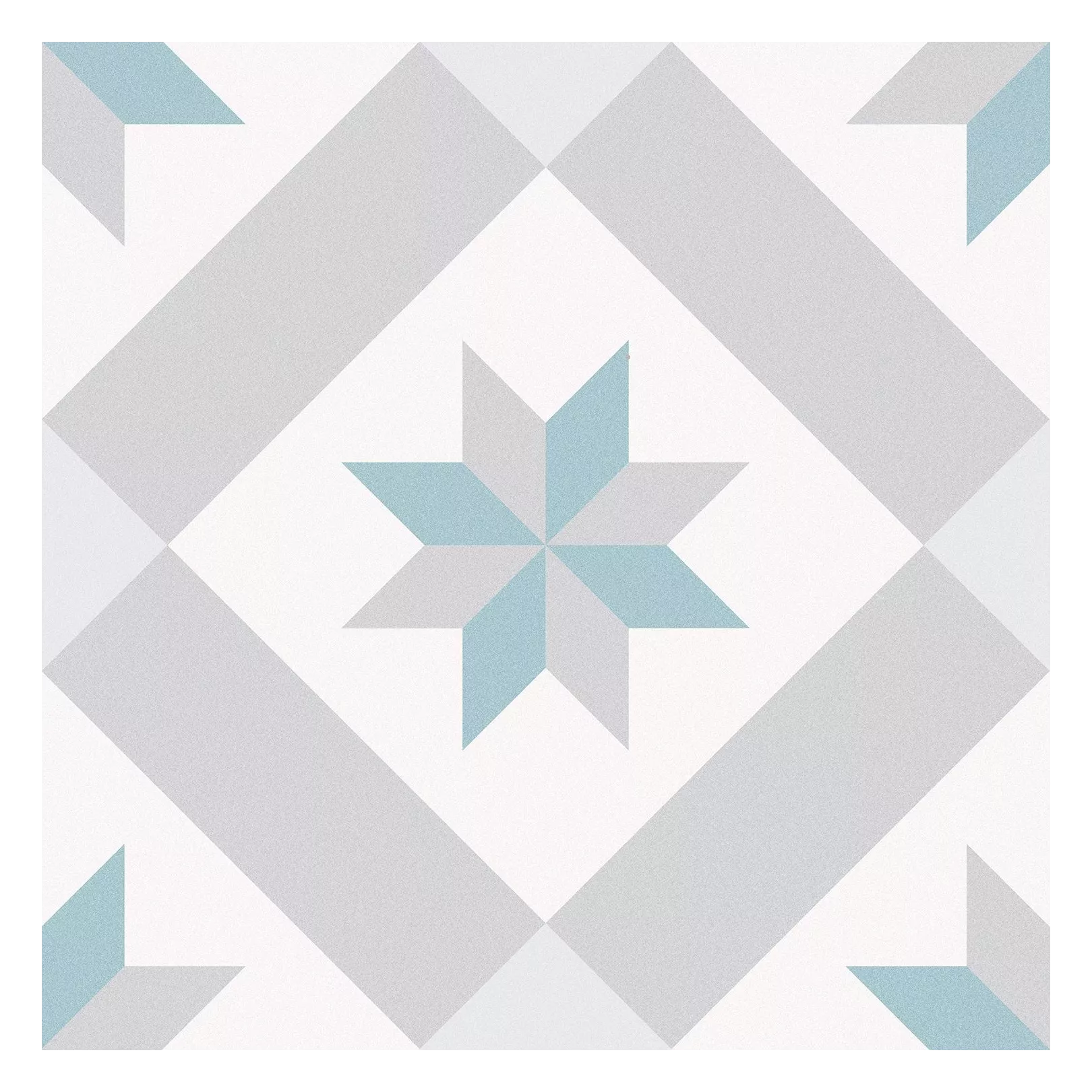 Carrelage grès cérame effet carreau ciment Barcelona Star 25x25cm