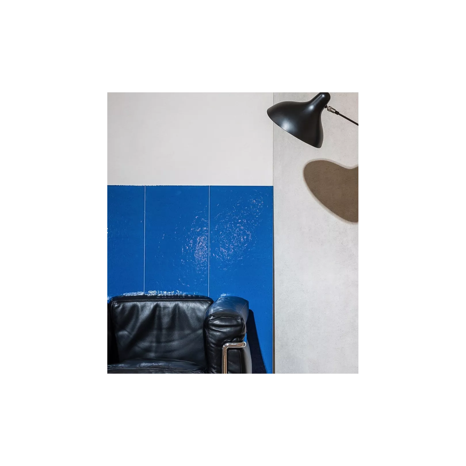 Carrelage mural faience Le Corbusier LCS1 uni brillant 120x30cm (12 couleurs)