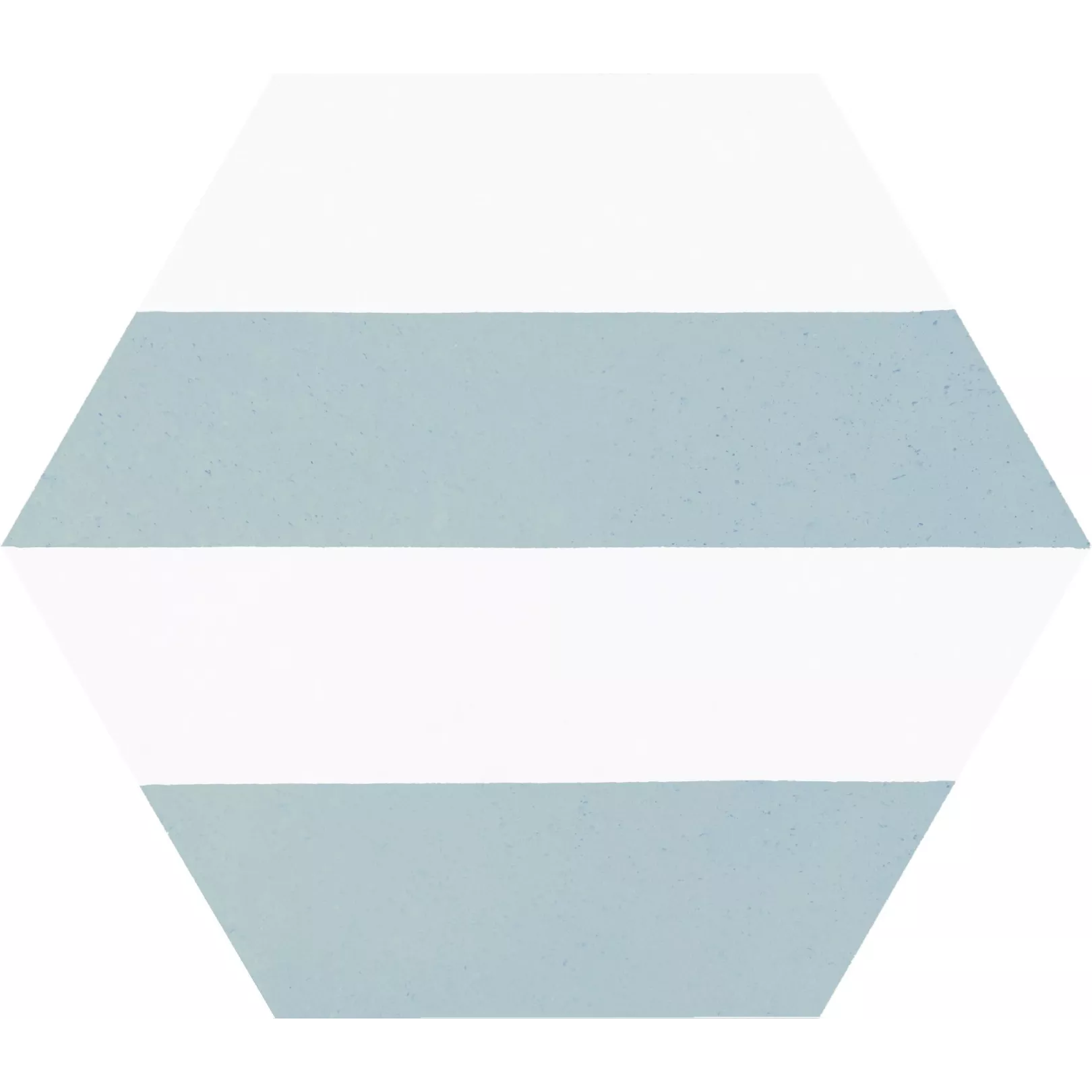 Carrelage grès cérame Hex 25 Porto Capri, hexagone 25x22cm Turquoise