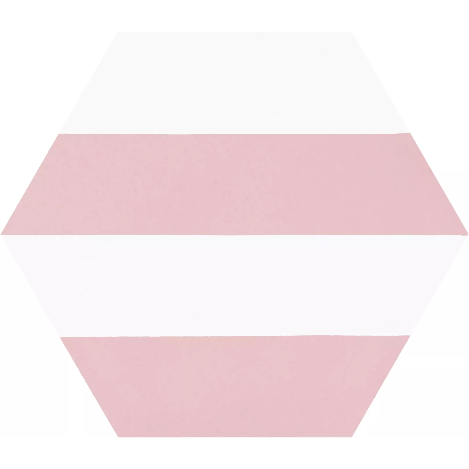 Carrelage grès cérame Hex 25 Porto Capri, hexagone 25x22cm Rose