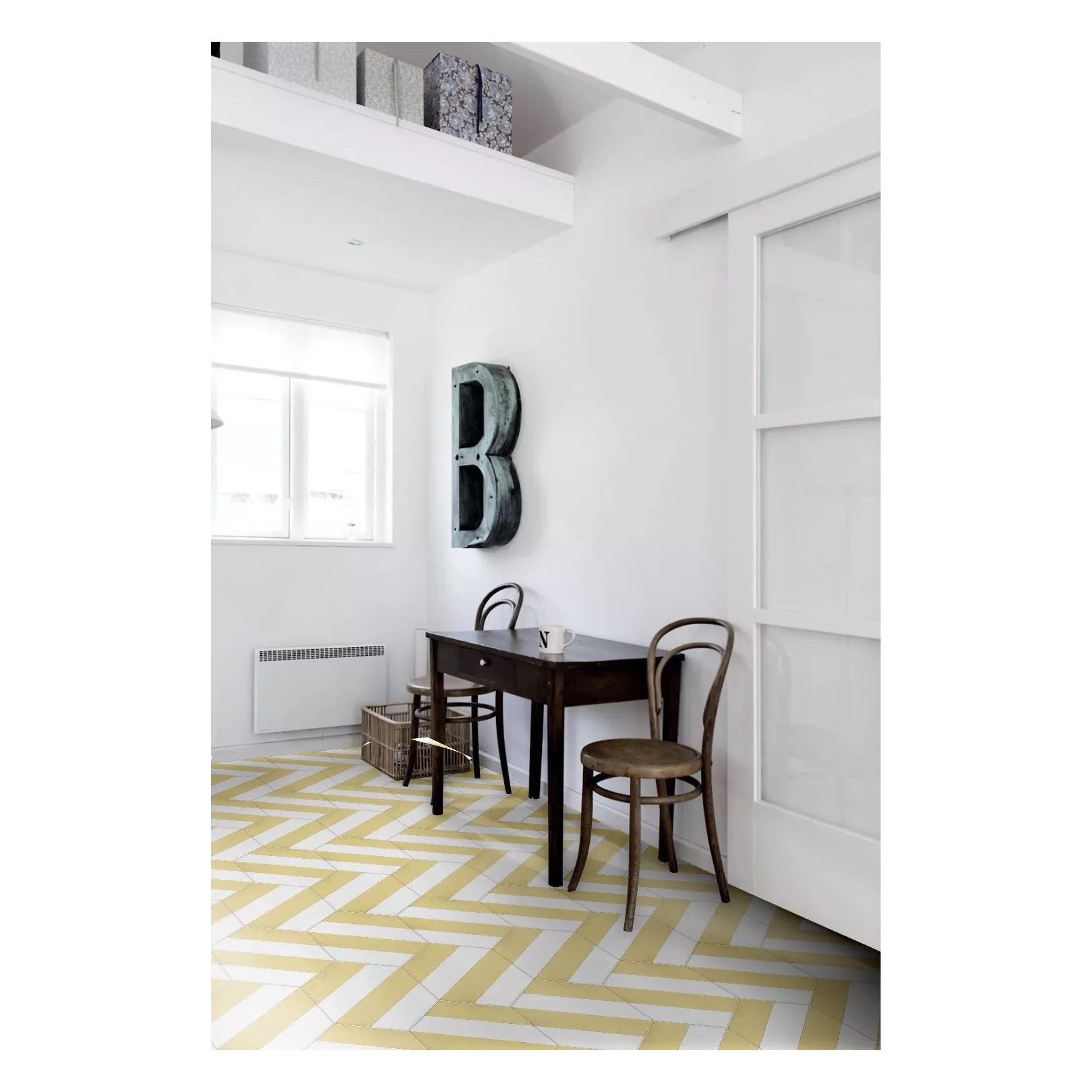 Carrelage grès cérame Hex 25 Porto Capri, hexagone 25x22cm (5 couleurs)
