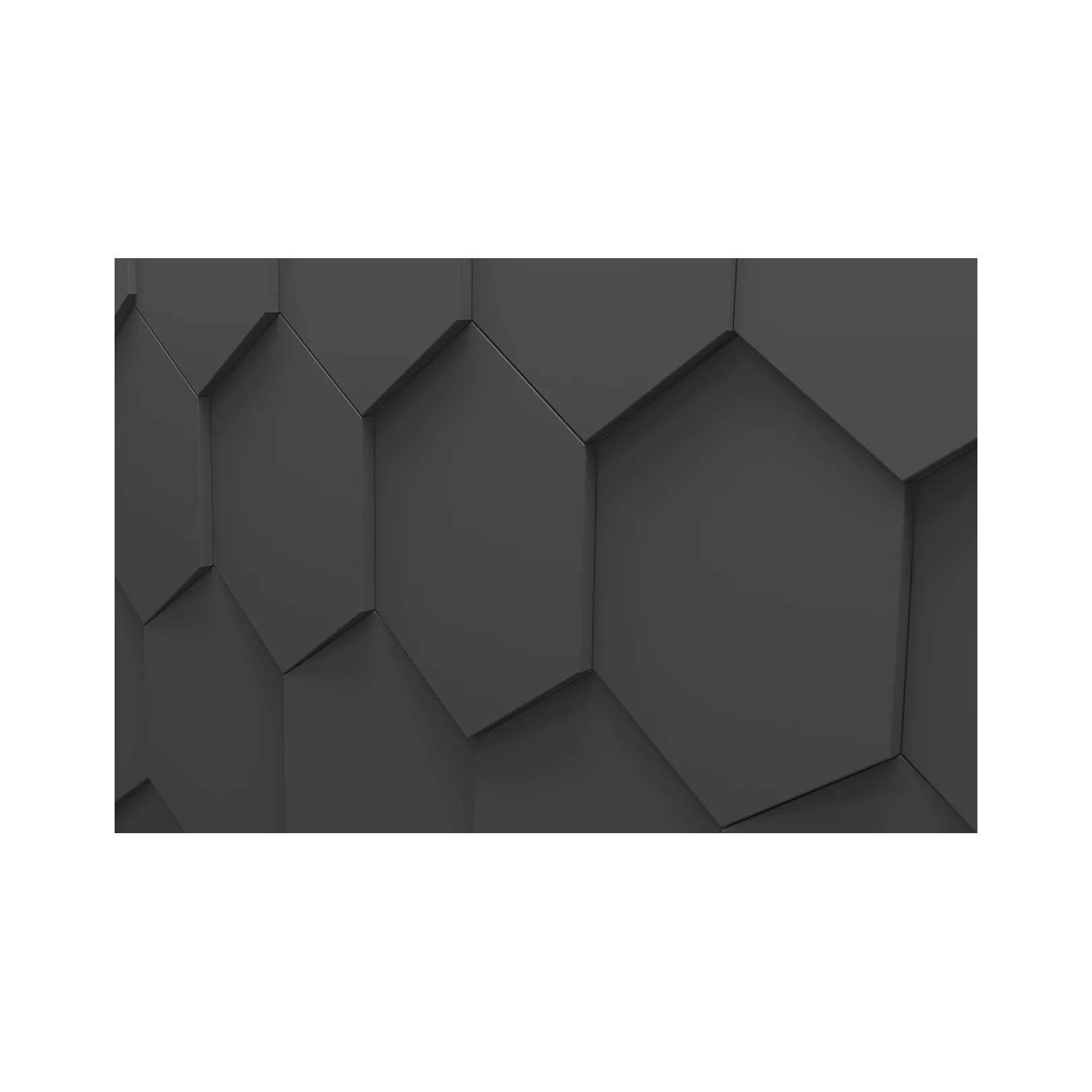 Faïence Hexa hexagone côté 12,5cm (5 couleurs)