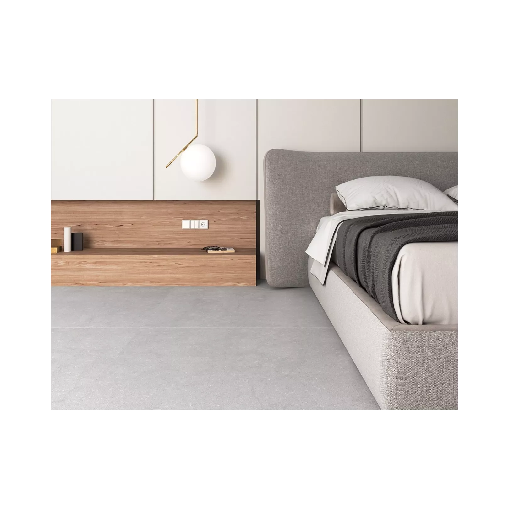 Carrelage grès cérame effet pierre Noon (4 couleurs, 13 formats)