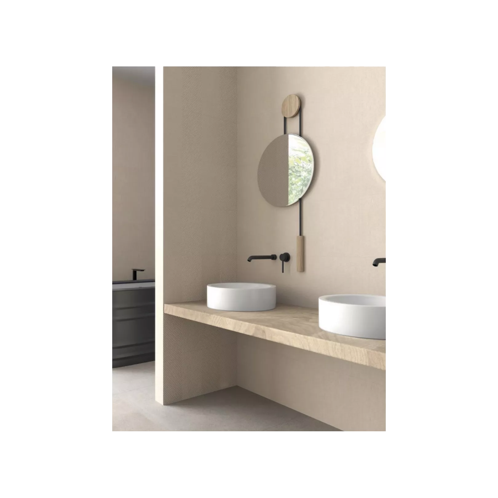 Carrelage faïence effet pierre Ground Wall (3 couleurs)
